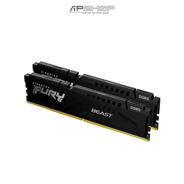 Ram Kingston Fury Beast Black 32GB 2x16GB Bus 6000 CL40 DDR5 | Chính hãng