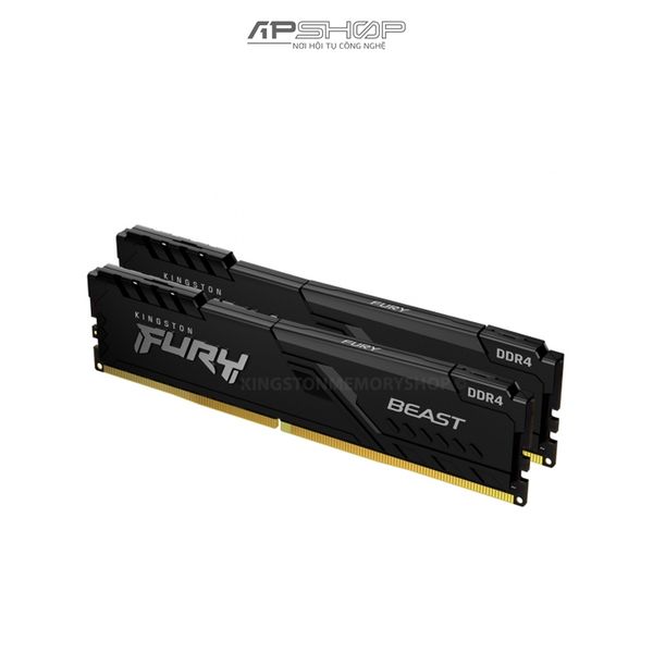 Ram Kingston Fury Beast Black 64GB 2x32GB Bus 3200 CL16 | Chính hãng