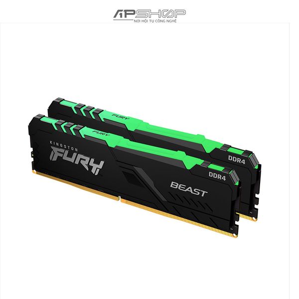 Ram Kingston Fury Beast RGB 16GB 2x8GB Bus 3600 CL17 | Chính hãng