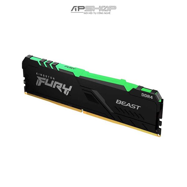 Ram Kingston Fury Beast RGB 1x16GB Bus 3200 CL16 - Hàng chính hãng