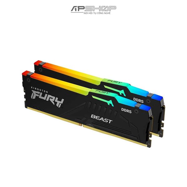 Ram Kingston Fury Beast RGB 64GB 2x32GB Bus 5600 CL40 DDR5 | Chính hãng