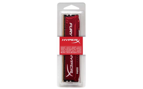 Ram Hyperx Fury 8GB Bus 2133 Red