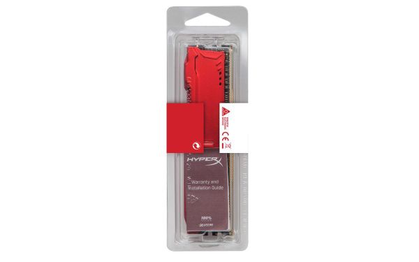 Ram Hyperx Fury 8GB Bus 2133 Red