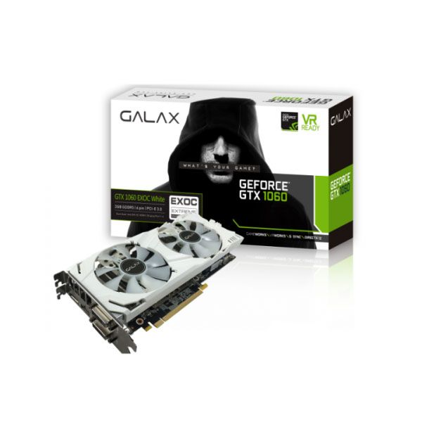 VGA Galax GTX 1060 EXOC White 3GB