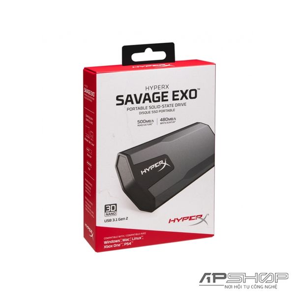 Ổ Cứng Di Dộng SSD Hyper Savage Exo 960GB