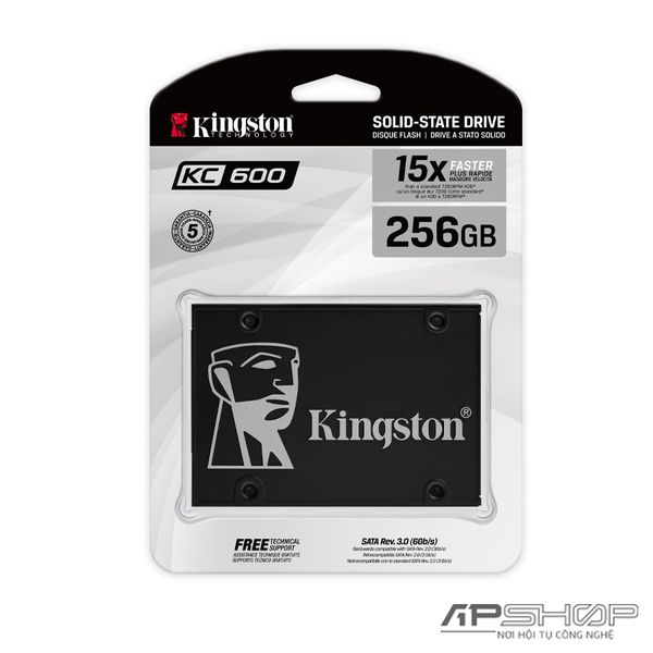 SSD Kingston KC600 256GB SATA