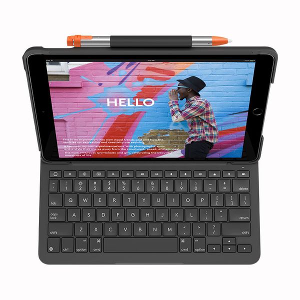 Bàn Phím Logitech Slim Folio for iPad Gen 7