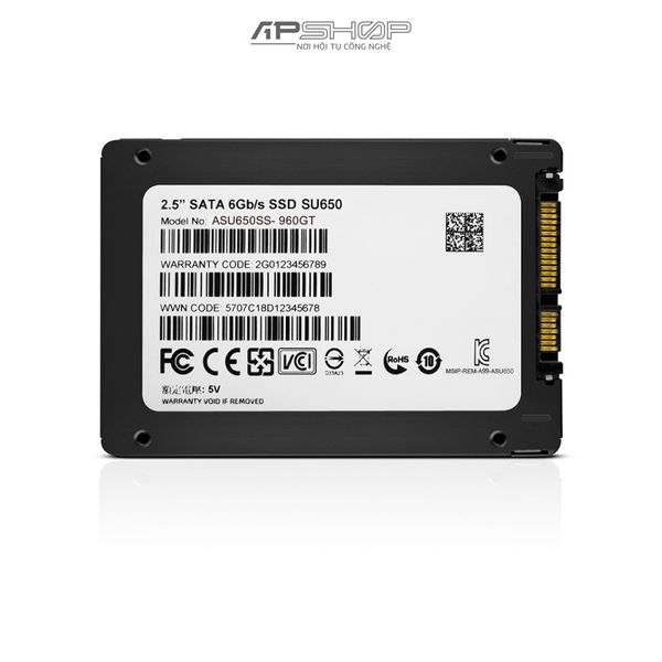 SSD Adata SU650 120GB SATA | Chính hãng