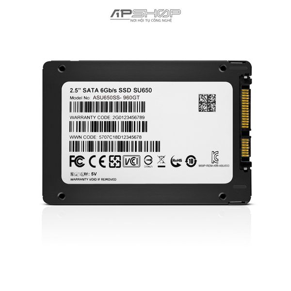 SSD Adata SU650 240GB SATA | Chính hãng