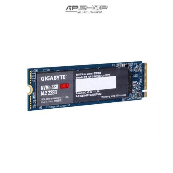 SSD Gigabyte NVMe Gen3 128GB - Chính hãng