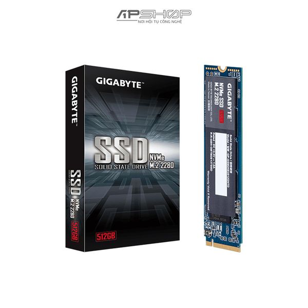 SSD Gigabyte NVMe Gen3 512GB - Chính hãng