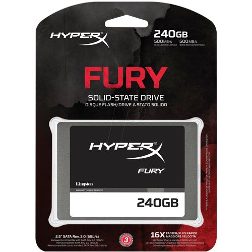 SSD Hyperx Fury 240GB