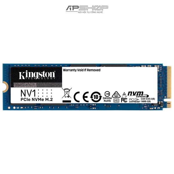 SSD Kingston NV1 NVMe PCIe Gen 3x4 500GB - Hàng chính hãng