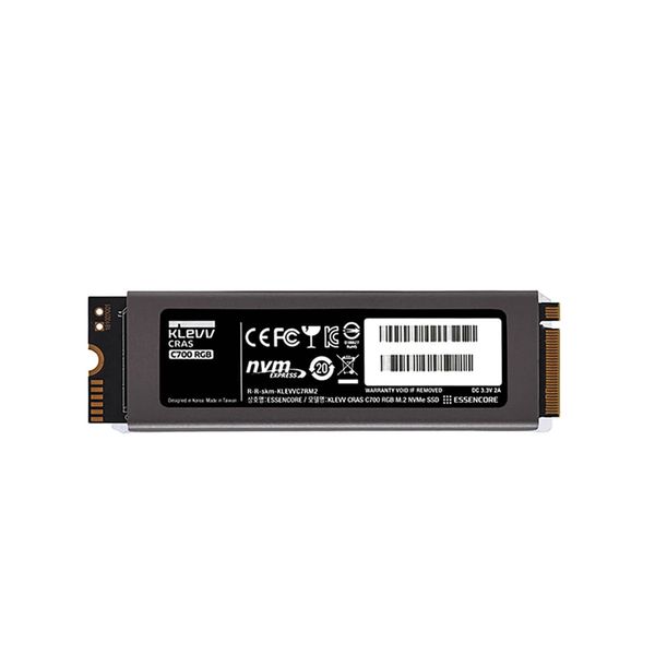 SSD Klevv CRAS C700 RGB 240GB M2 NVME Gen3x4