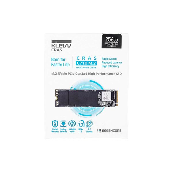 SSD Klevv CRAS C710 256GB M2 NVME Gen3x4