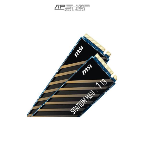 SSD MSI Spatium M370 M.2 NVMe PCIe 3.0 1TB | Chính hãng