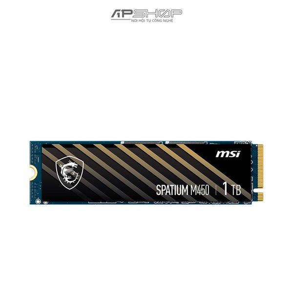 SSD MSI SPATIUM M450 PCIe 4.0 NVMe M.2 1TB | Chính hãng