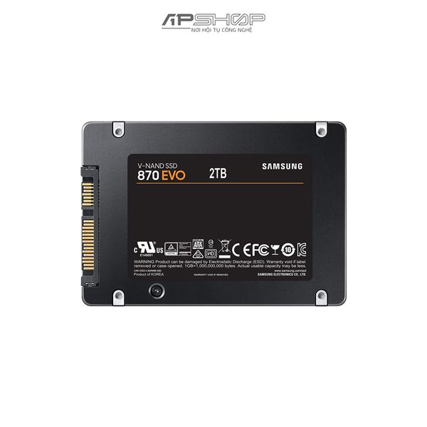 SSD Samsung 870 EVO 2TB Sata III - Hàng chính hãng