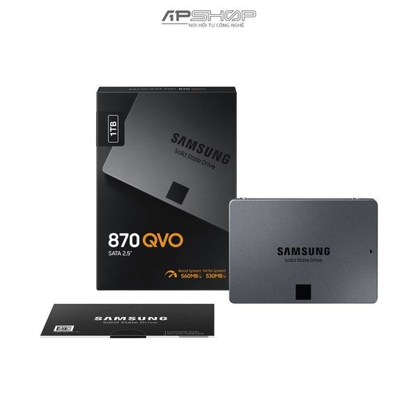 SSD Samsung 870 QVO 1TB - SATA III