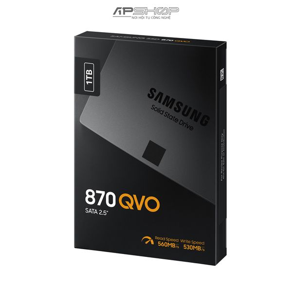 SSD Samsung 870 QVO 1TB - SATA III