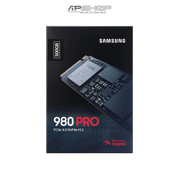 SSD Samsung 980 PRO 500GB M.2 NVMe PCIe Gen 4x4 - Hàng chính hãng