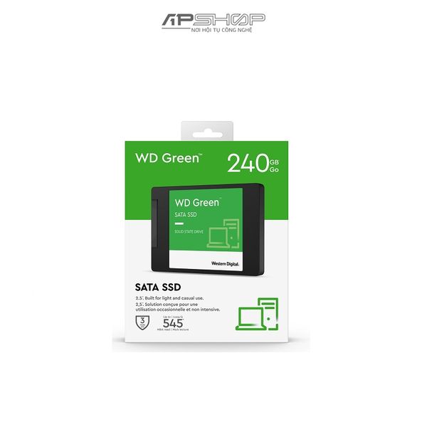 SSD Western Digital WD Green Sata III 240GB 2022 | Chính hãng