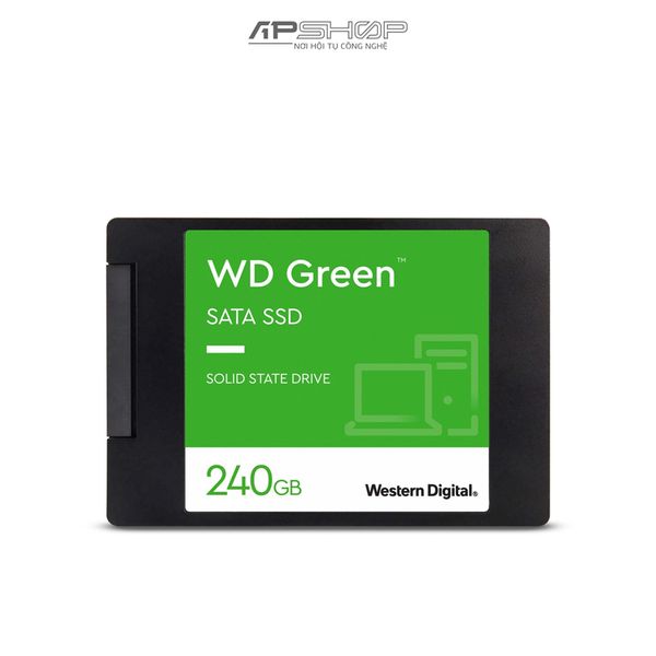 SSD Western Digital WD Green Sata III 240GB 2022 | Chính hãng