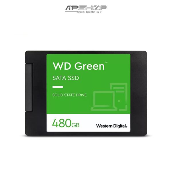 SSD Western Digital WD Green Sata III 480GB 2022 | Chính hãng