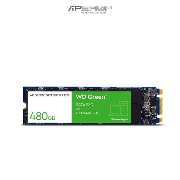 SSD Western Green M2 480GB | Chính hãng | WDS480G3G0B