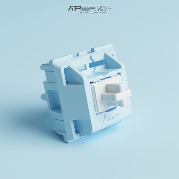 Switch AKKO Snow Blue Grey Linear 5 Pin 45 nút | Chính hãng