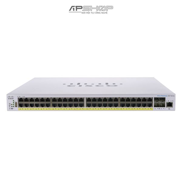 Switch Cisco CBS250 Smart 48Port GE, 4x10G SFP+ - Hàng chính hãng