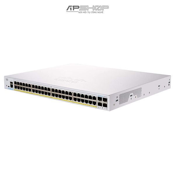 Switch Cisco CBS350 Managed 48Port GE, Full PoE, 4x1G SFP - Hàng chính hãng