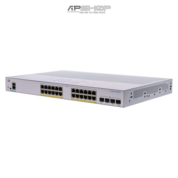 Switch Cisco Managed 24Port GE, 4x10G SFP+ CBS350-24T-4X-EU