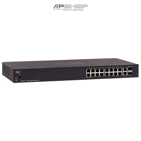 Switch Cisco SG250 18Port Gigabit Smart Switch - Hàng chính hãng