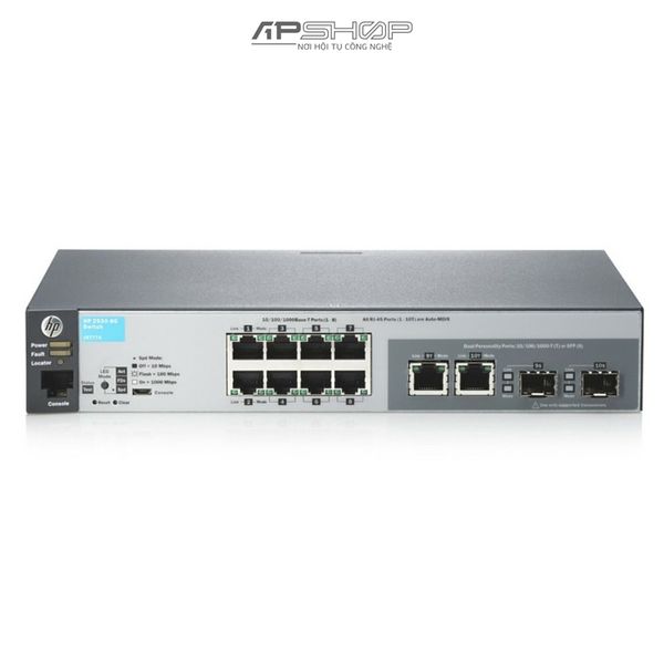 Switch HP 2530-8G Switch J9777A - Hàng chính hãng