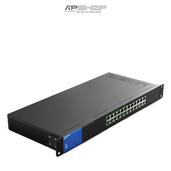 Switch Linksys LGS124P 24Port Gigabit PoE Switch - Hàng chính hãng