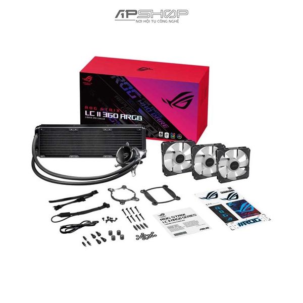 Tản nhiệt nước ASUS ROG STRIX LC 360 II ARGB | Chính hãng