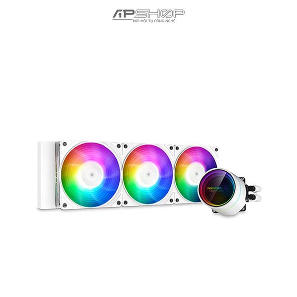 Tản nhiệt nước DeepCool Castle 360EX A-RGB WH | Chính hãng