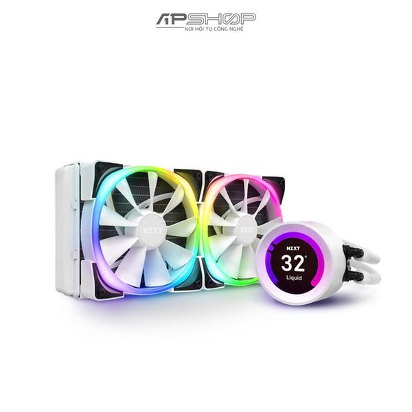 Tản nhiệt nước NZXT Kraken Z53 RGB White | Chính hãng