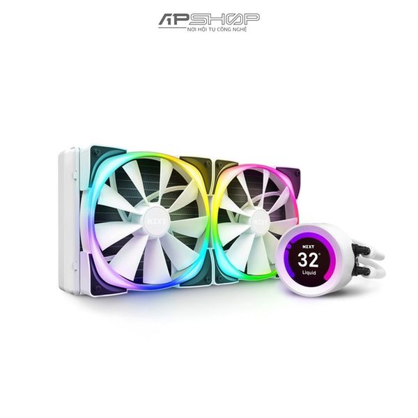 Tản nhiệt nước NZXT Kraken Z63 RGB White | Chính hãng