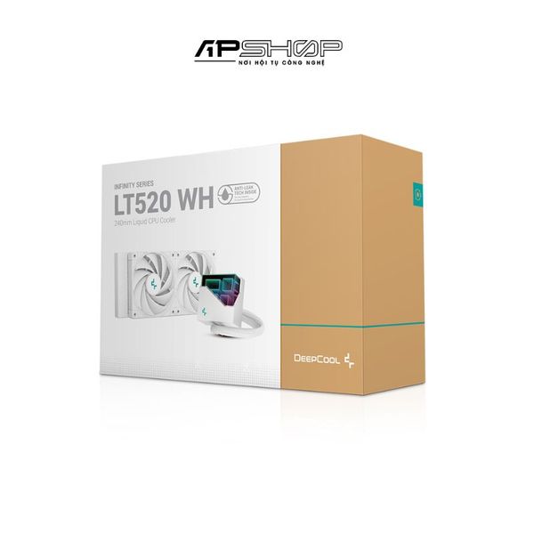 Tản nhiệt nước DeepCool LT520 WH ARGB | Chính hãng
