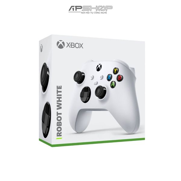 Tay cầm Microsoft Xbox One X Robot White | Chính hãng