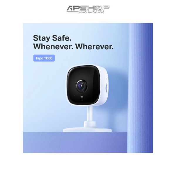 TP Link Camera WiFi An Ninh cho Gia Đình TC60 1080p | Chính hãng