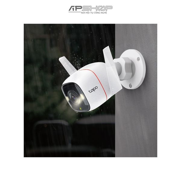 TP Link Camera WiFi An Ninh Ngoài Trời Tapo C320WS 2K QHD | Chính hãng