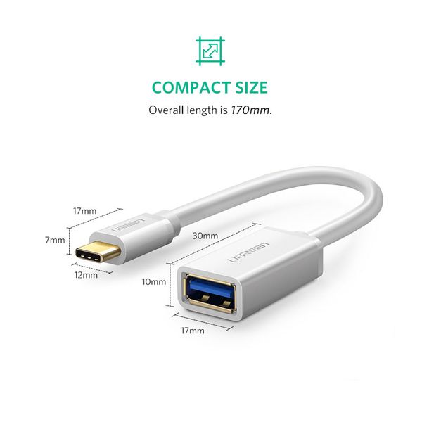 Cáp USB C To USB 3.0 Ugreen