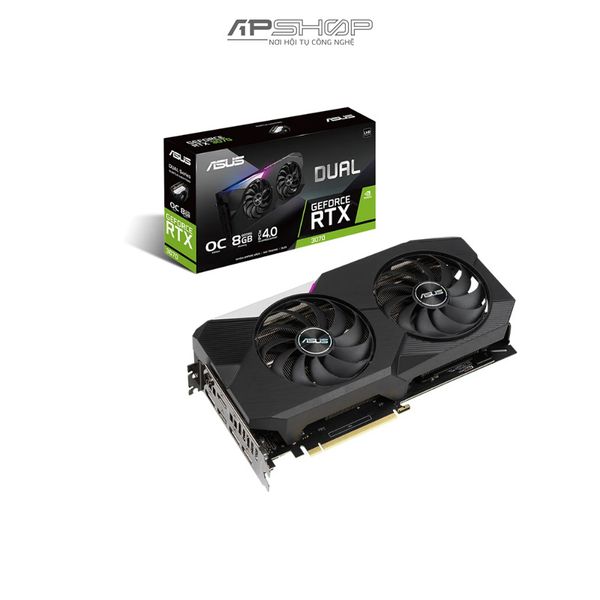 VGA ASUS DUAL RTX 3070 OC Edition 8GB V2 | Chính hãng