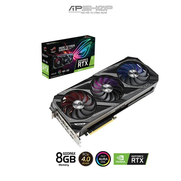 VGA ASUS ROG STRIX RTX 3070 Ti 8GB GAMING | Chính hãng