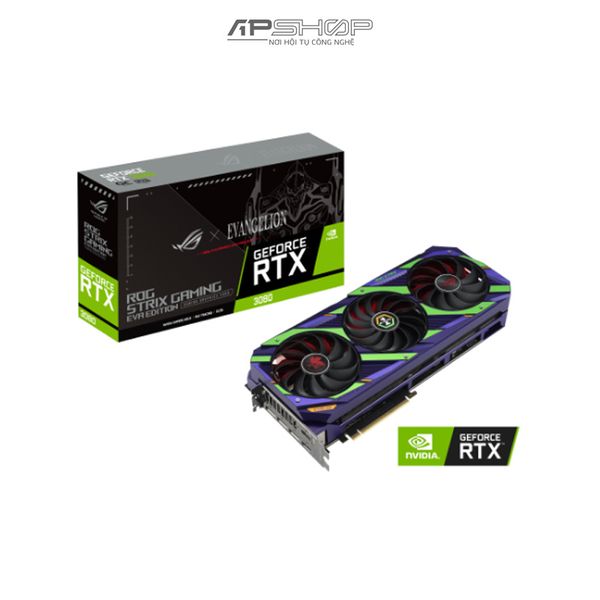 VGA ASUS ROG STRIX RTX 3080 OC EVA Edition 12GB GAMING | Chính hãng