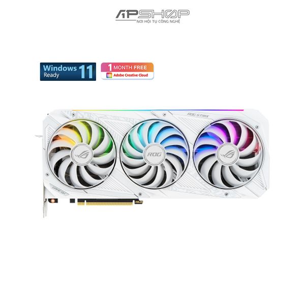 VGA ASUS ROG STRIX RTX 3090 24GB GAMING WHITE | Chính hãng