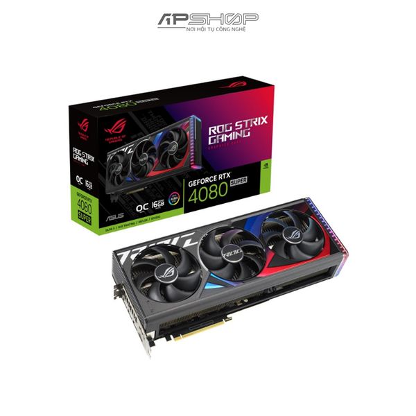 VGA ASUS ROG Strix RTX 4080 SUPER 16GB GDDR6X OC Edition